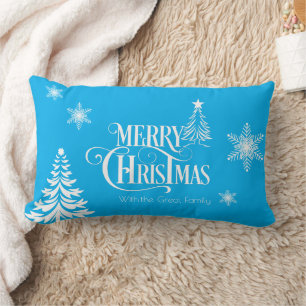 Merry Christmas Lumbar Cushion