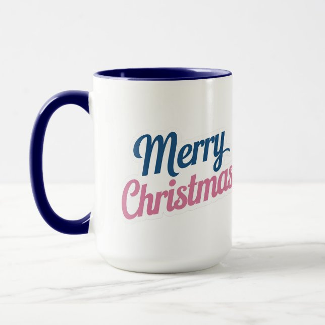 Merry Christmas Magic Mug (Left)