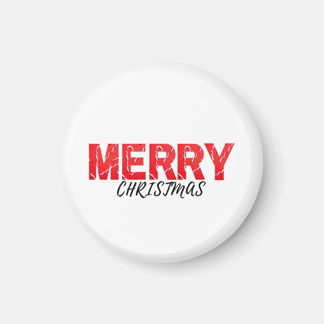 Merry Christmas        Magnet (Front)