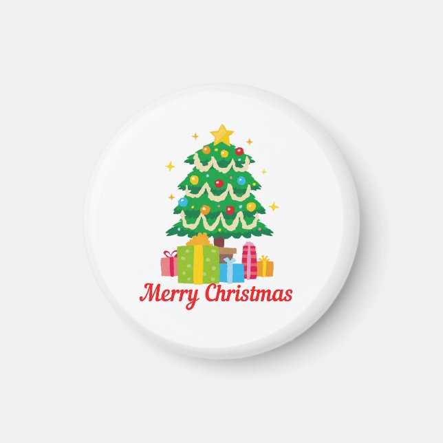 Merry Christmas Magnet (Front)