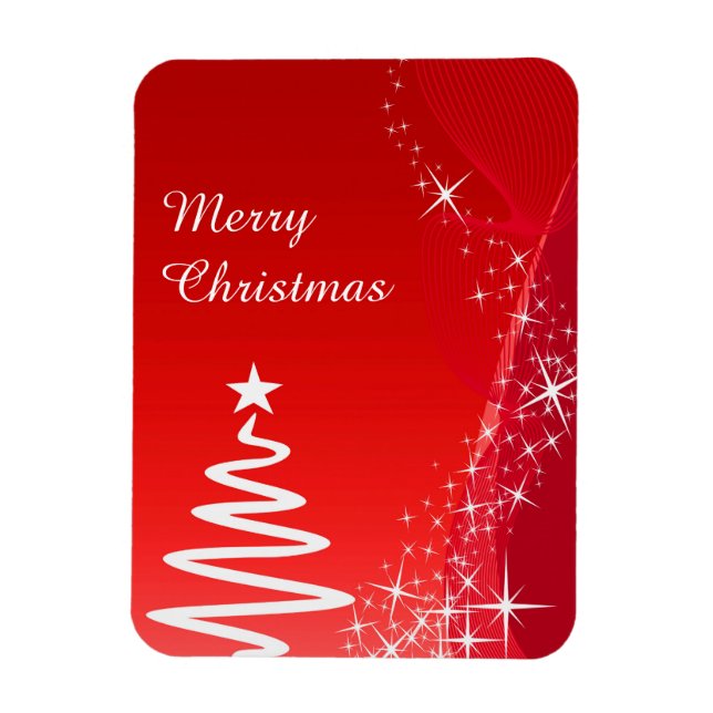 Merry Christmas Magnet (Vertical)