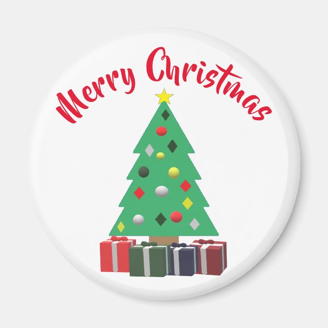 Merry Christmas Magnet (Front)