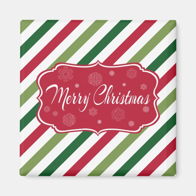 Merry Christmas Magnet (Front)