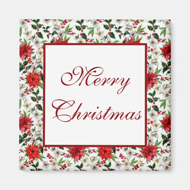 Merry Christmas Magnet (Front)
