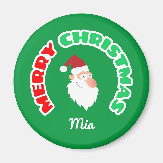 Merry Christmas Magnet (Front)