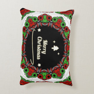 Merry Christmas mandala designs Decorative Cushion