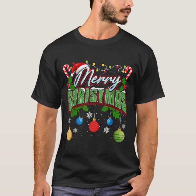 Merry Christmas Matching Family Merry Christmas Xm T-Shirt (Front)