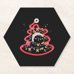 Merry Christmas Medical Staff Paper Coaster