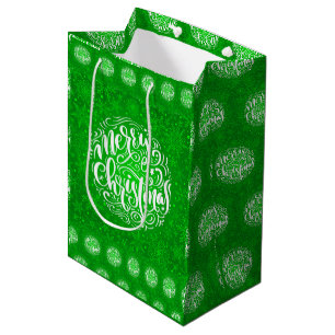 Merry Christmas Medium Gift Bag