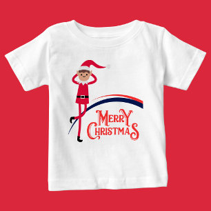  Merry Christmas, Merry & Bright,  Baby T-Shirt