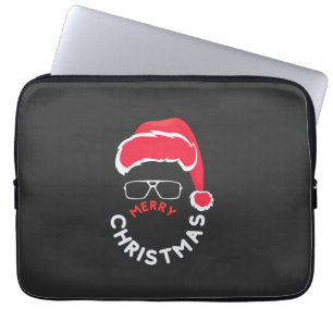 Merry Christmas, Merry & Bright    Laptop Sleeve