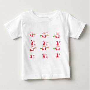 Merry Christmas Merry Christmas Funny Santa Hohoho Baby T-Shirt