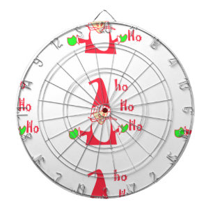 Merry Christmas Merry Christmas Funny Santa Hohoho Dartboard
