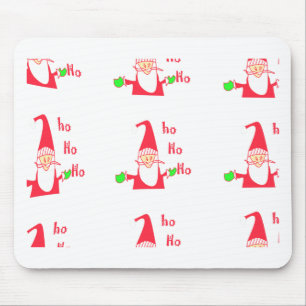 Merry Christmas Merry Christmas Funny Santa Hohoho Mouse Pad