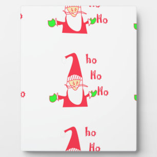 Merry Christmas Merry Christmas Funny Santa Hohoho Plaque