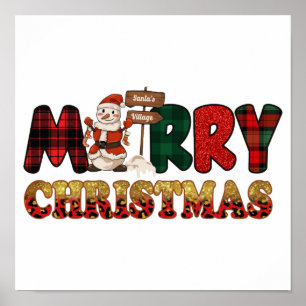 Merry Christmas Merry Xmas Poster