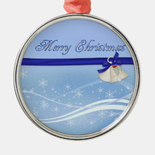 Merry Christmas Metal Ornament