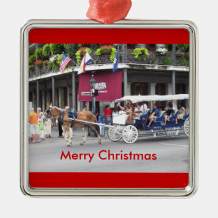 Merry Christmas Metal Tree Decoration