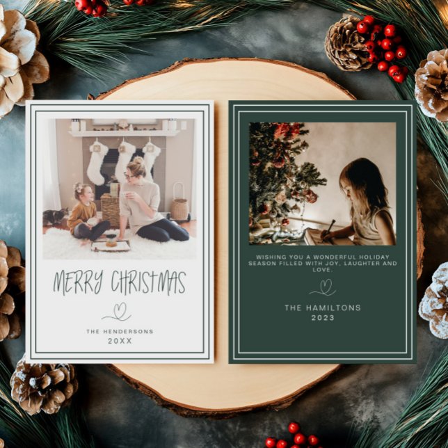 Merry Christmas Minimalist Christmas Card Gold (Creator Uploaded)