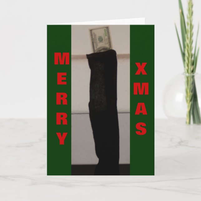 MERRY CHRISTMAS MISTRESS HOLIDAY CARD (Front)
