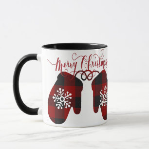 Merry Christmas mittens Mug