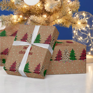Merry Christmas Modern & Elegant  Wrapping Paper