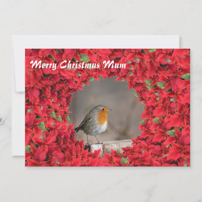 Merry Christmas Mom Dad or other Christmas card  (Front)