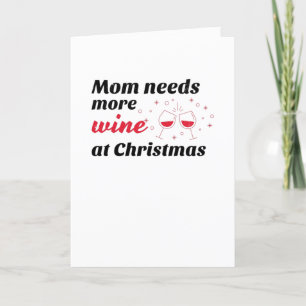 Merry Christmas Mom Holiday Card