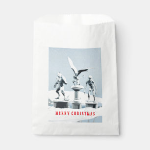 Merry Christmas. Monster ice sculptures Favour Bag