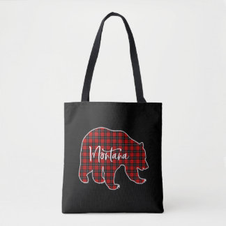 Merry Christmas Montana Style Tote Bag