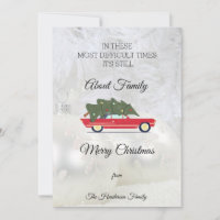 Merry Christmas Most Difficult Times Festive Tree