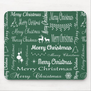 Merry Christmas Mouse Pad