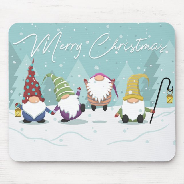Merry Christmas Mouse Pad (Front)