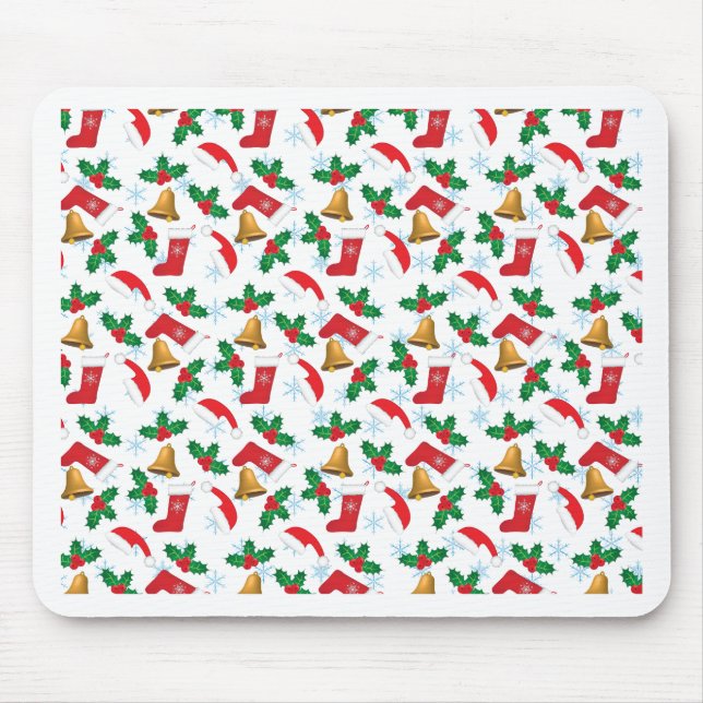 Merry Christmas Mouse Pad (Front)