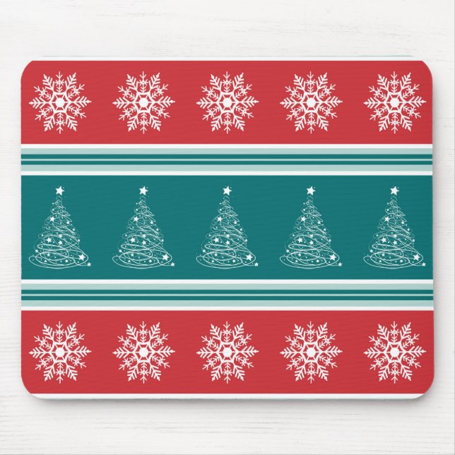 Merry Christmas Mouse Pad (Front)