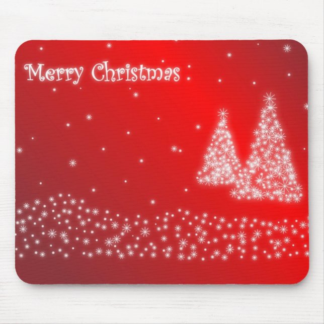 Merry Christmas Mouse Pad (Front)