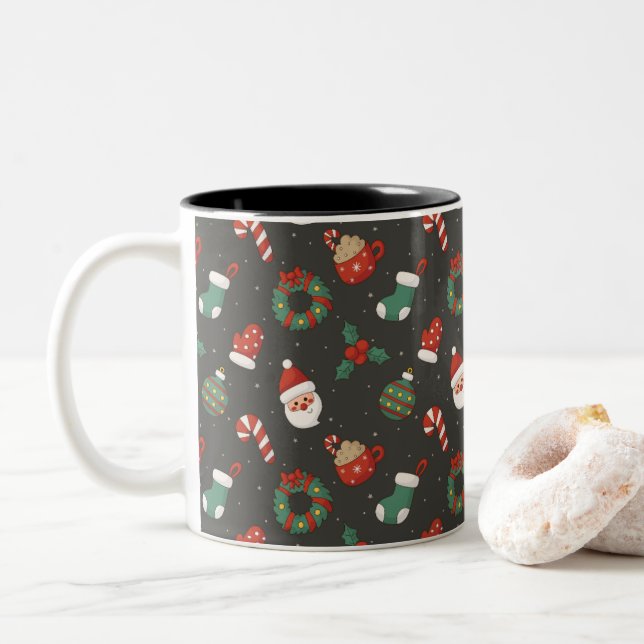 Merry Christmas Mug (With Donut)