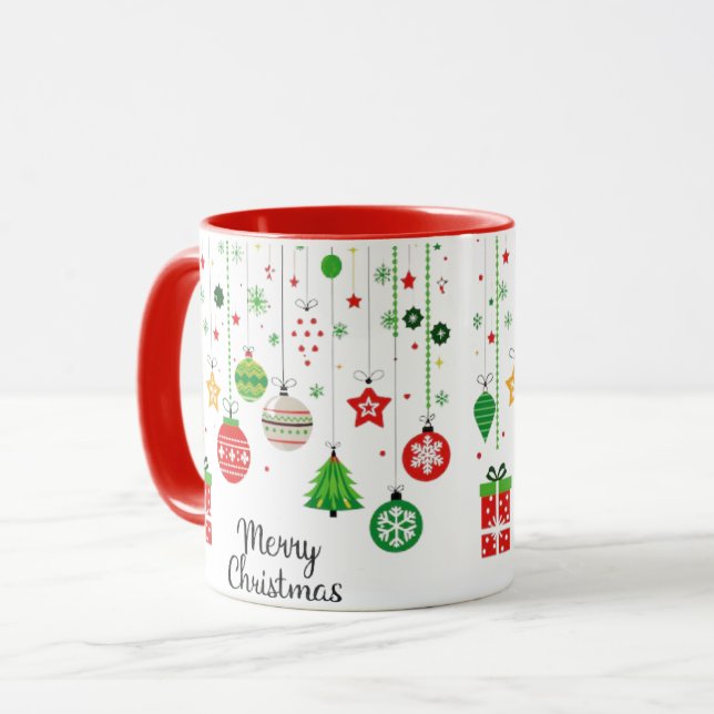 Merry Christmas mug (Front Left)