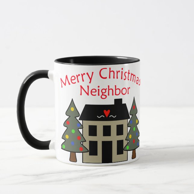 Merry Christmas Mug (Left)