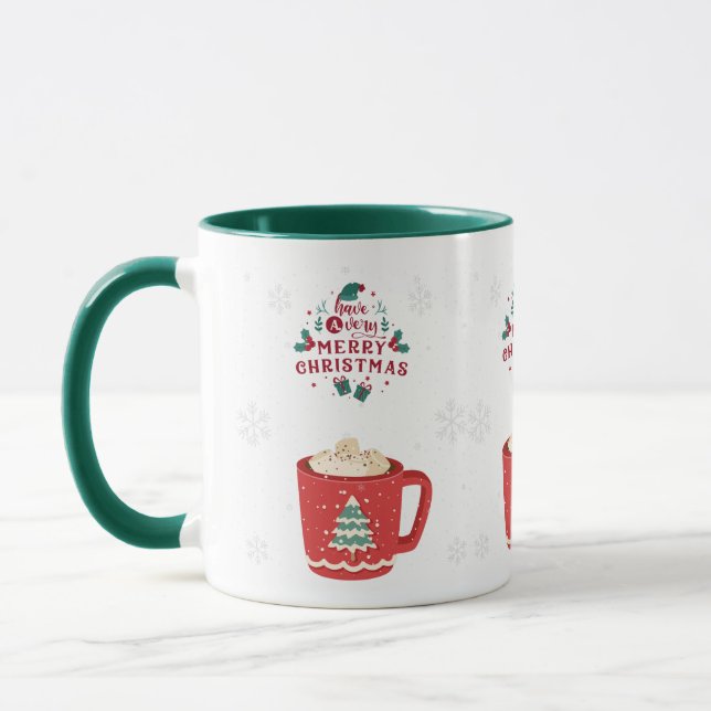 merry christmas mug (Left)