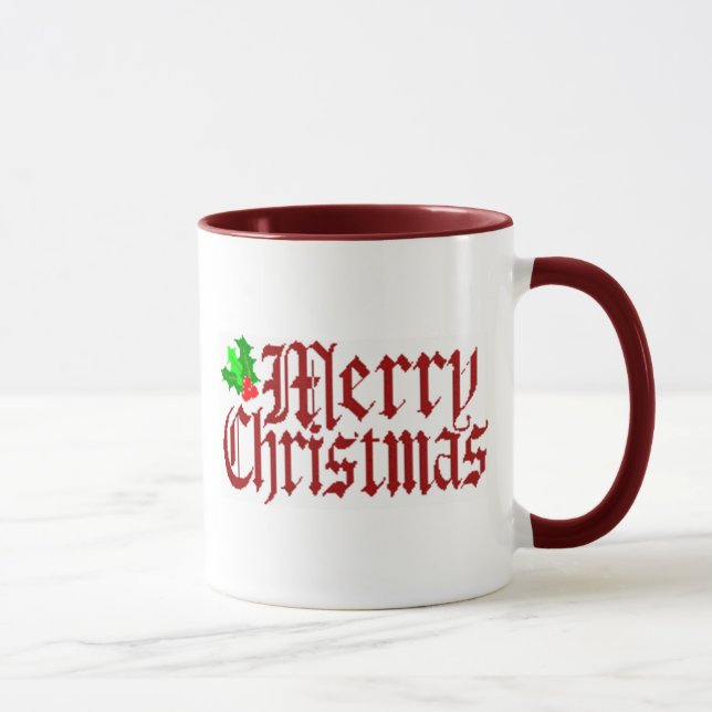 Merry Christmas Mug (Right)
