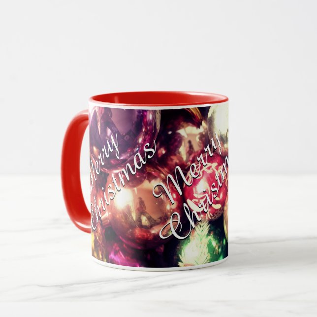 "Merry Christmas" Mug (Front Left)