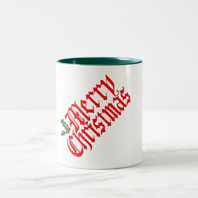 merry christmas mug design (Center)