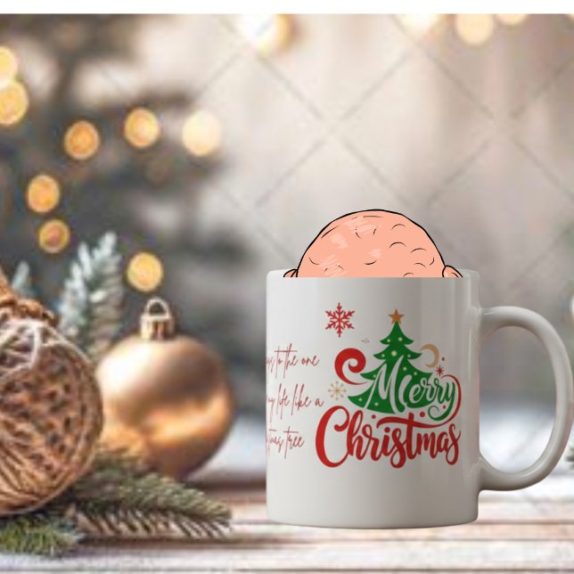 Merry Christmas Mug with Romantic Quote (Creator Uploaded)