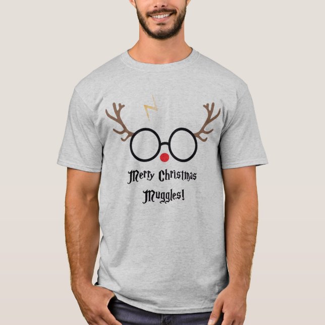 Merry Christmas Muggles Shirts (Front)