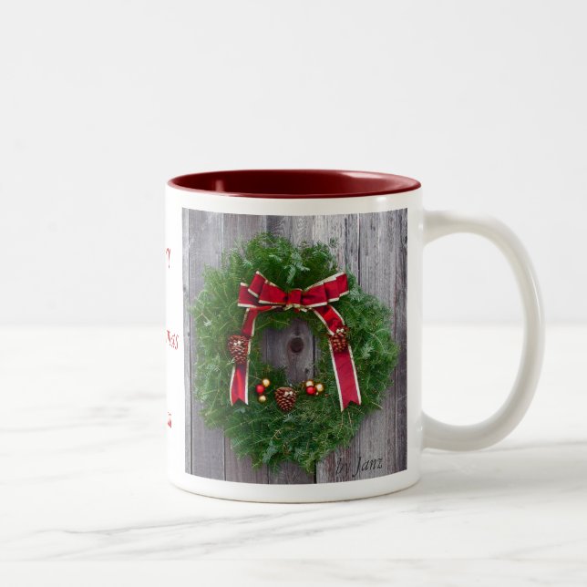 Merry Christmas Mum Mug (Right)