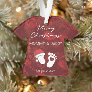 Merry Christmas Mummy & Daddy Ornament