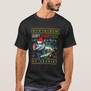 Merry Christmas Musky Santa Musky Xmas Costume Fis T-Shirt