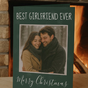 Merry Christmas my Love Green Holiday Card