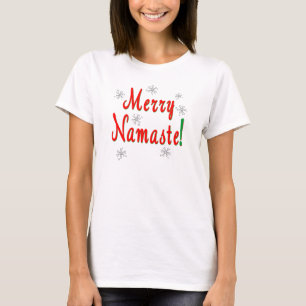 Merry Christmas Namaste T Shirt